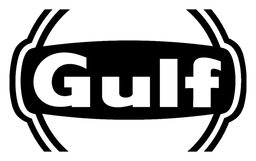 Gulf logo, black version, on a transparent background
