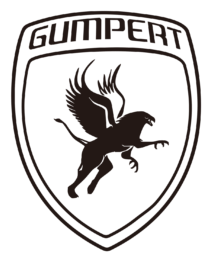 Gumpert logo, black icon version, on a transparent background