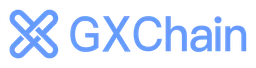 Gxchain logo, wordmark version, on a transparent background