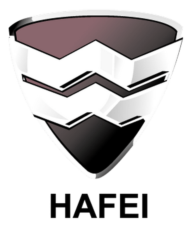 Hafei logo, monochrome icon version, on a transparent background