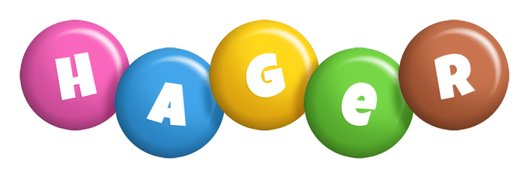 Hager logo on a transparent background