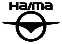 Haima logo, black version, on a transparent background