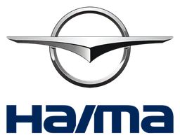 Haima logo, horizontal version, on a transparent background