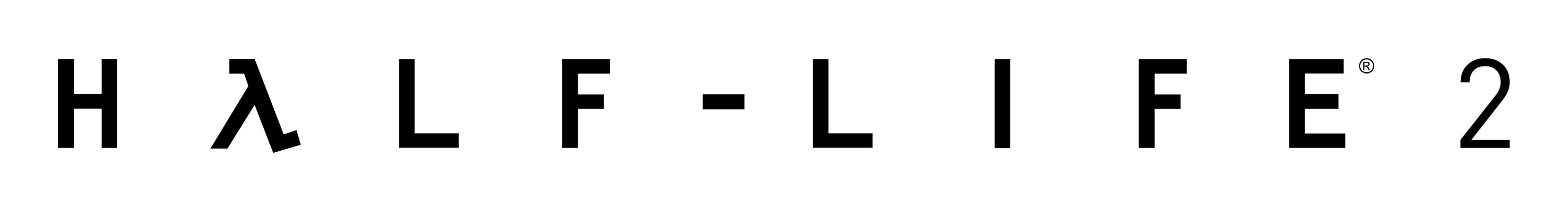 Logo da Half Life 2 em fundo transparente