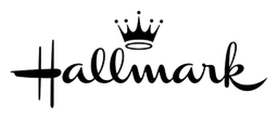 Hallmark logo, black wordmark version, on a transparent background