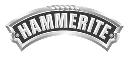 Hammerite logo, monochrome wordmark version, on a transparent background