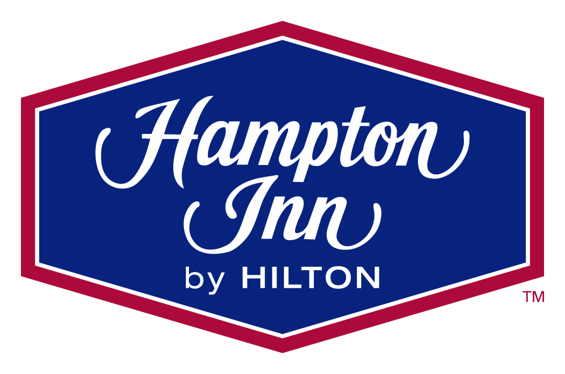 Hampton Inn logo on a transparent background