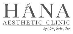 Hanas logo, monochrome version, on a transparent background