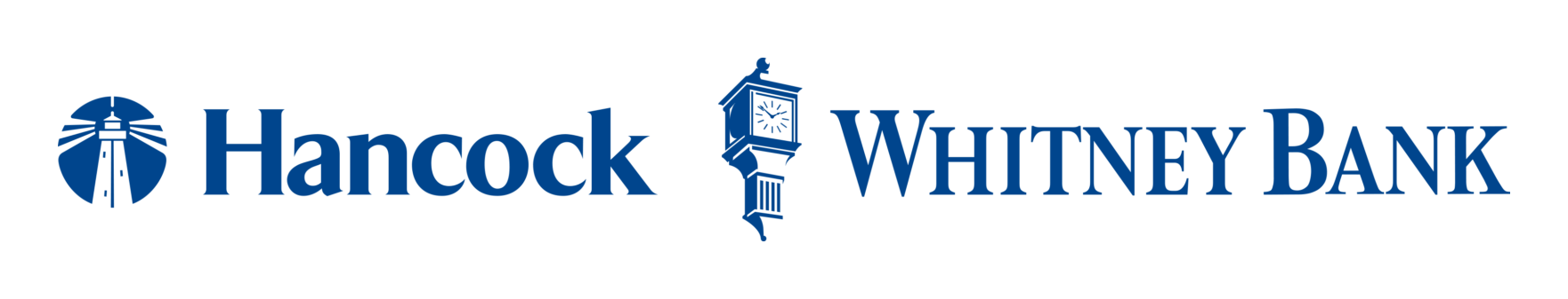 Hancock Bank logo on a transparent background
