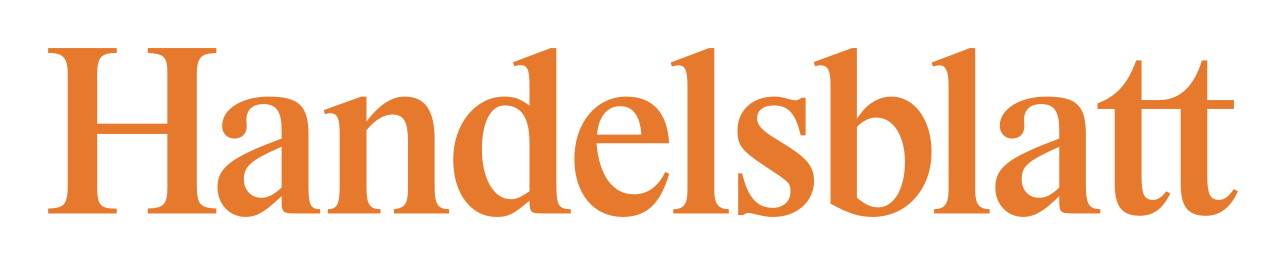 Handelsblatt logo on a transparent background