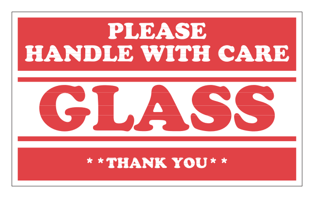 Handle With Care logo on a transparent background
