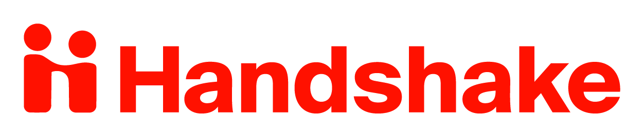 Handshake logo on a transparent background