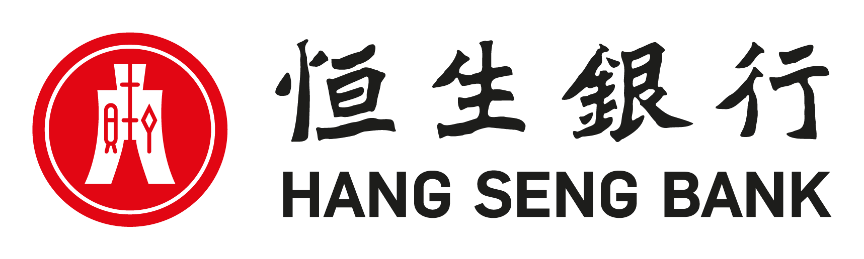 Hang Seng Bank logo on a transparent background