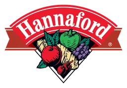 Hannaford logo, horizontal version, on a transparent background