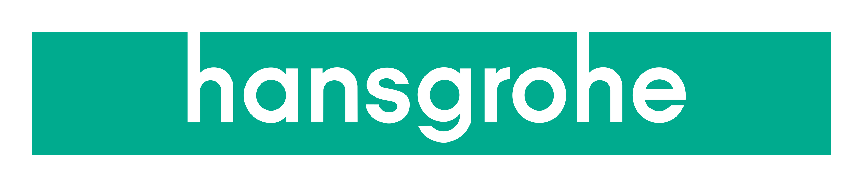 Hansgrohe logo on a transparent background