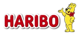 Haribo logo, horizontal version, on a transparent background