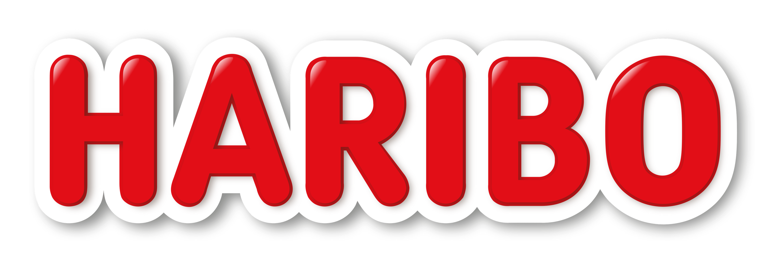 Haribo logo on a transparent background