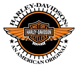 Harley logo, icon version, on a transparent background