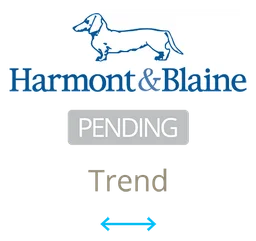 Harmont and Blaine logo, icon version, on a transparent background