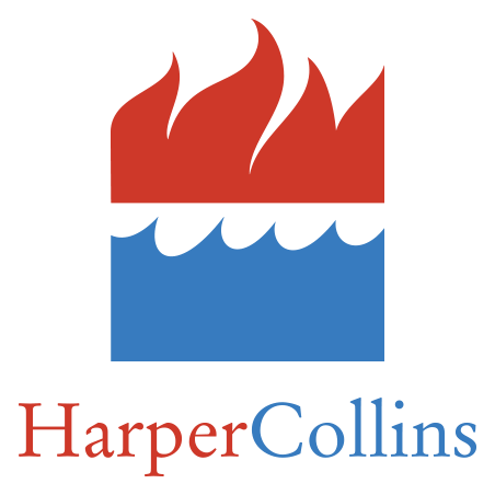 Harpercollins logo on a transparent background