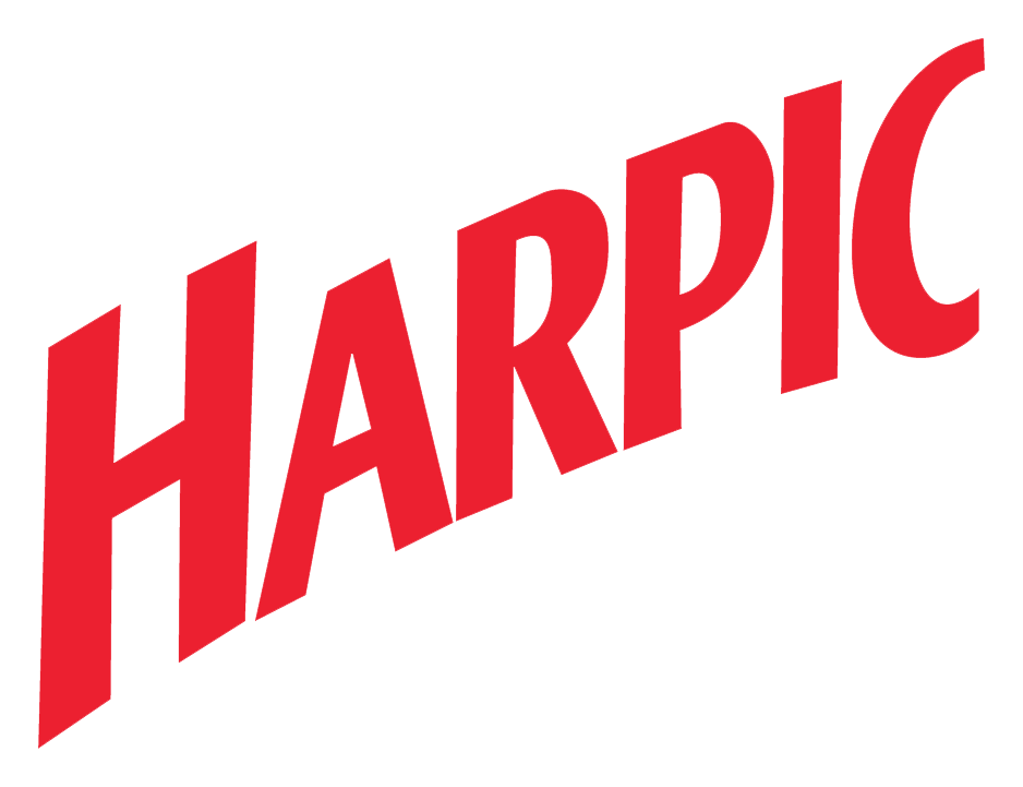 Logo da Harpic em fundo transparente