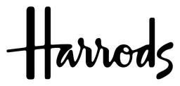 Harrods logo, black version, on a transparent background