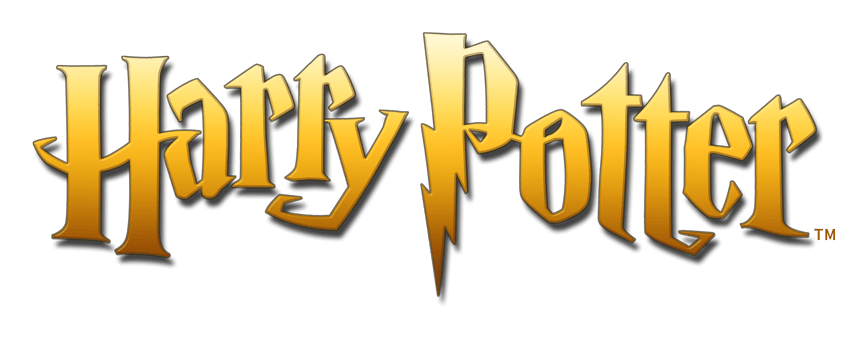 Harry Potter logo on a transparent background