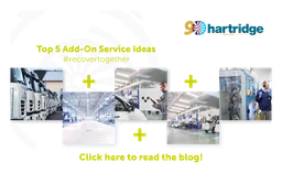 Hartridge logo, horizontal version, on a transparent background