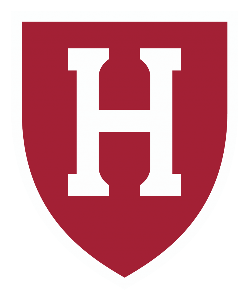 Harvard logo, icon version, on a transparent background