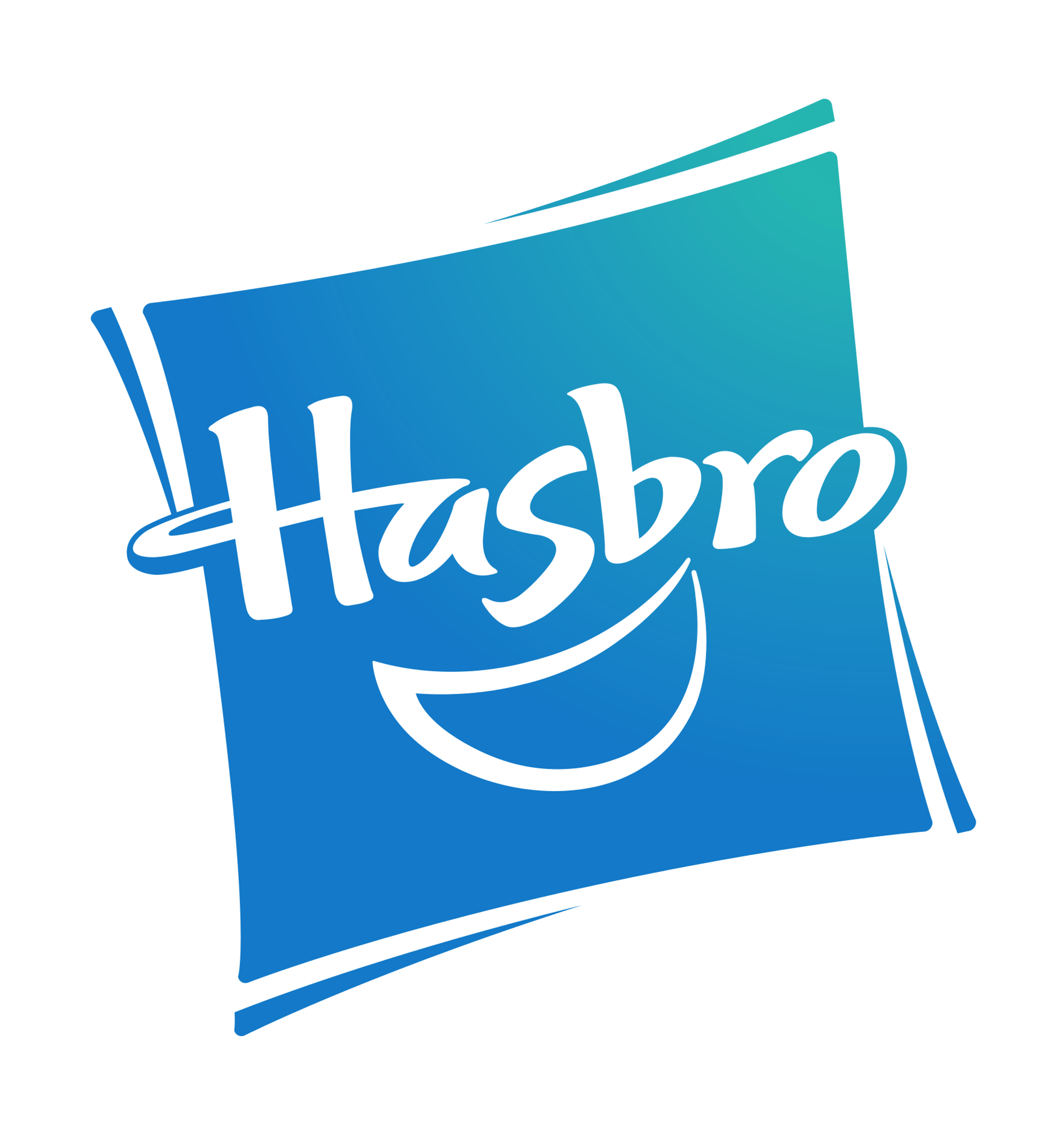Hasbro logo on a transparent background
