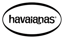 Havaianas logo, black version, on a transparent background