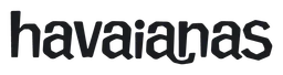 Havaianas logo, black wordmark version, on a transparent background