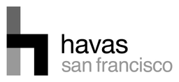 Havas logo, black version, on a transparent background