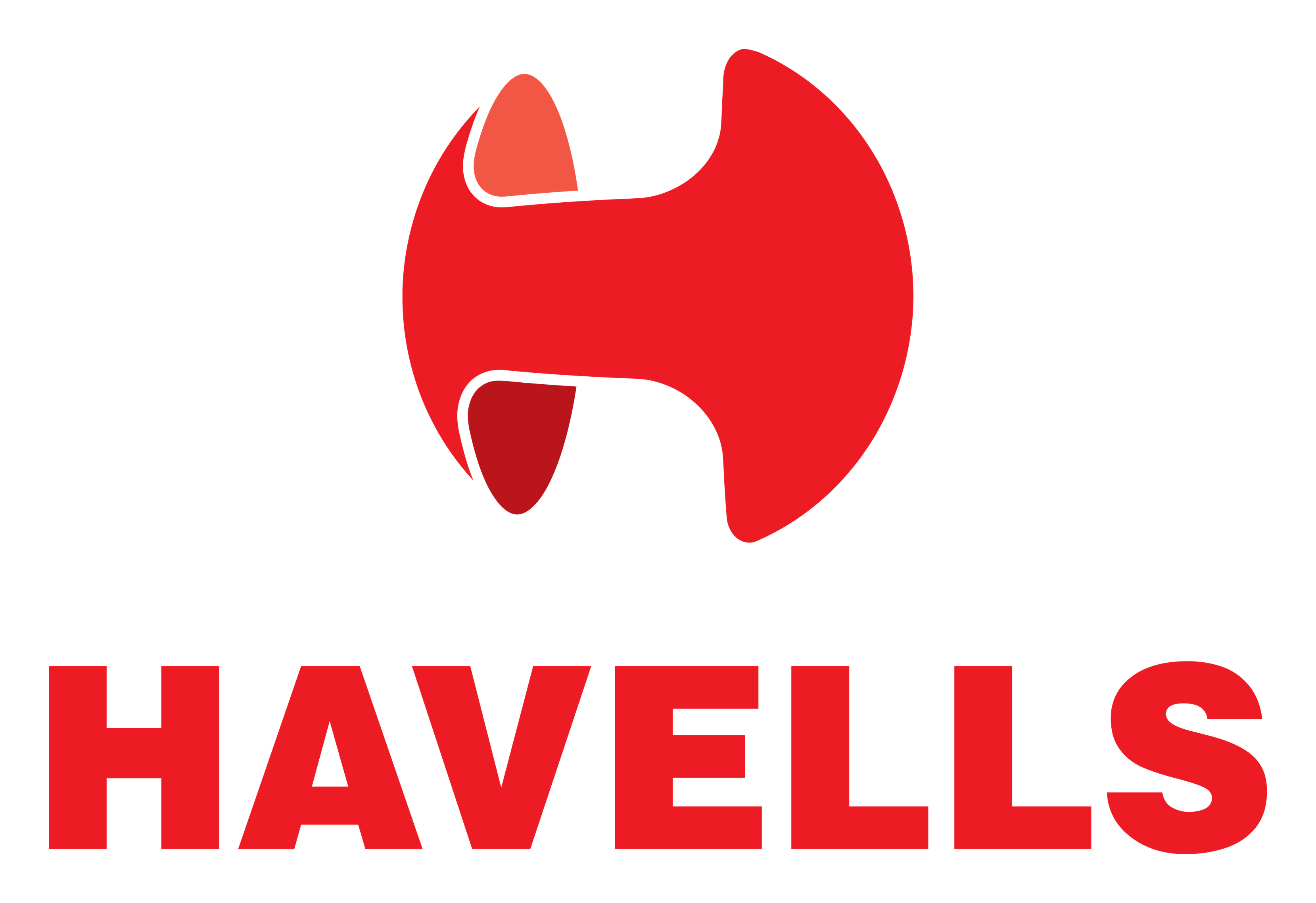 Havells logo on a transparent background
