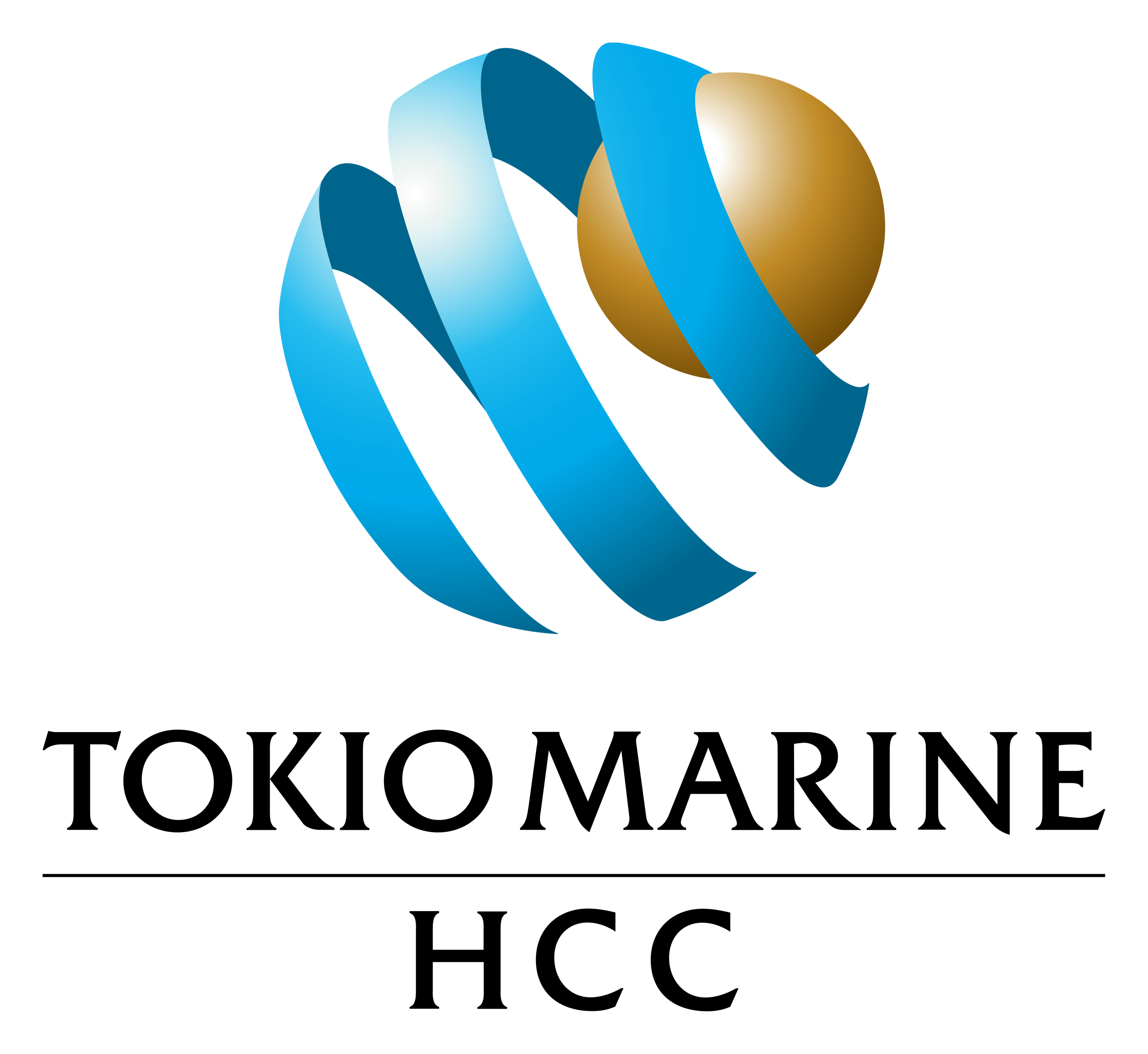HCC Insurance logo on a transparent background