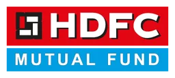 HDFC Bank logo, horizontal version, on a transparent background