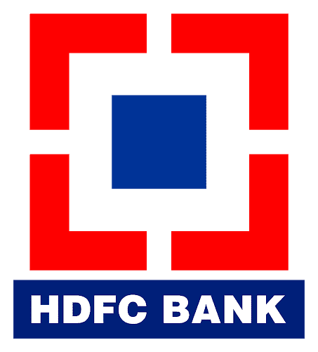 HDFC logo, icon version, on a transparent background