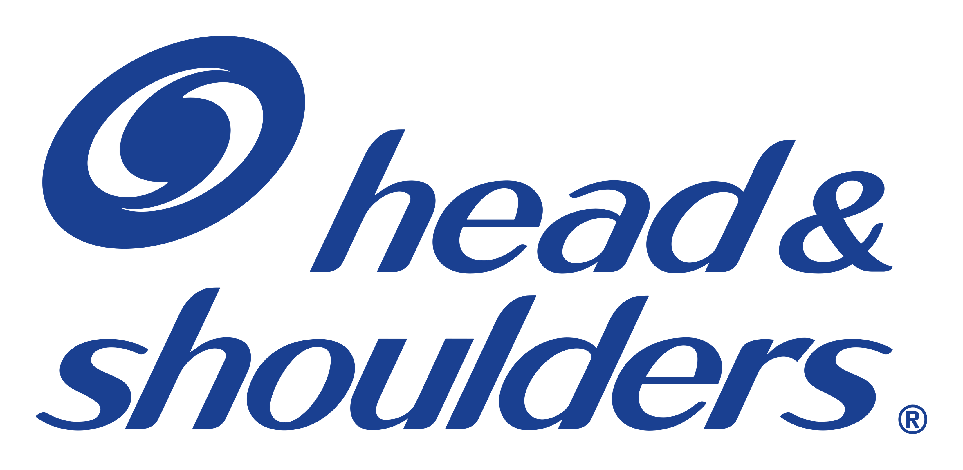 Head and Shoulders logo on a transparent background