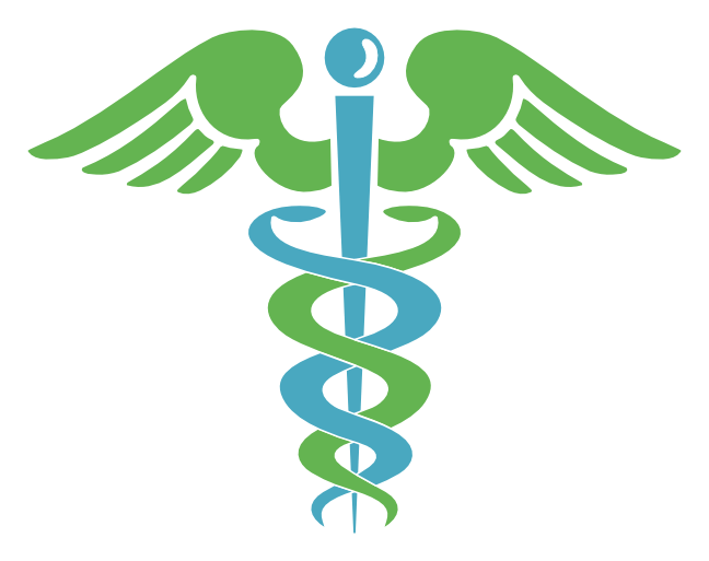 Healthcare logo on a transparent background