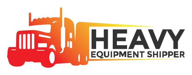 Heavy Equipment logo on a transparent background