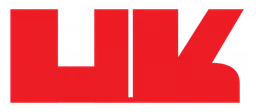 Heckler and Koch logo, wordmark version, on a transparent background