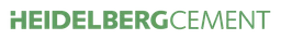Logo da Heidelbergcement, versão logotipo, em fundo transparente