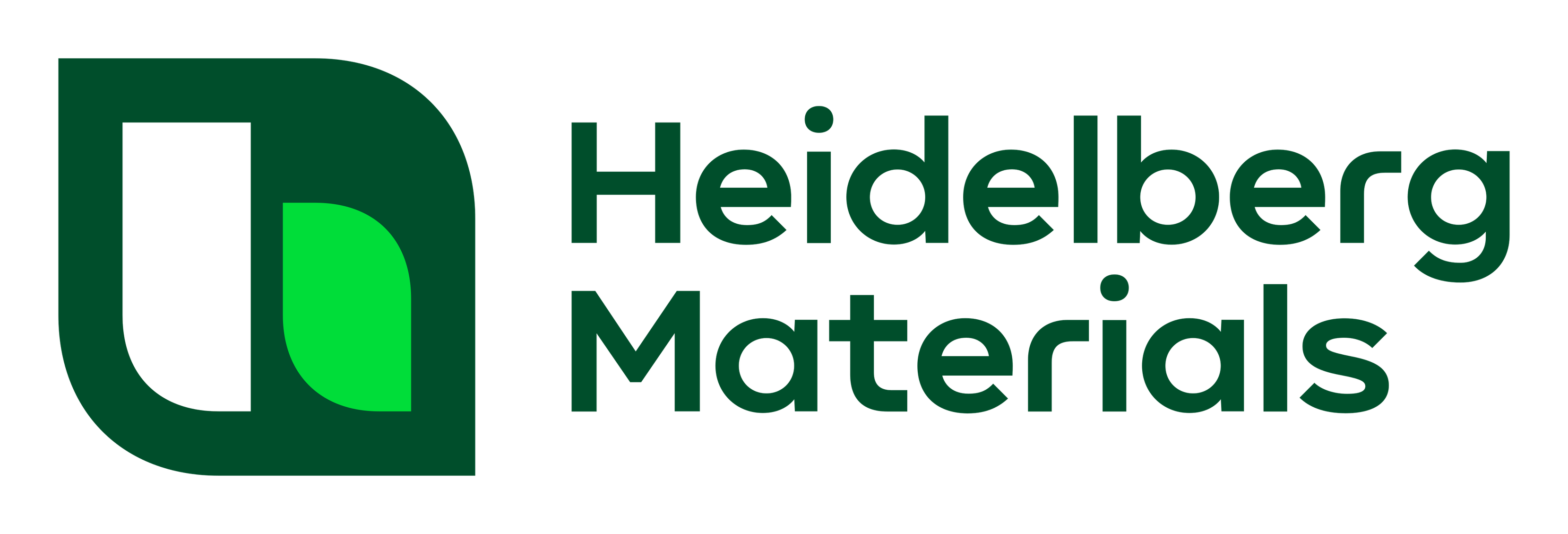 Logo da Heidelbergcement em fundo transparente
