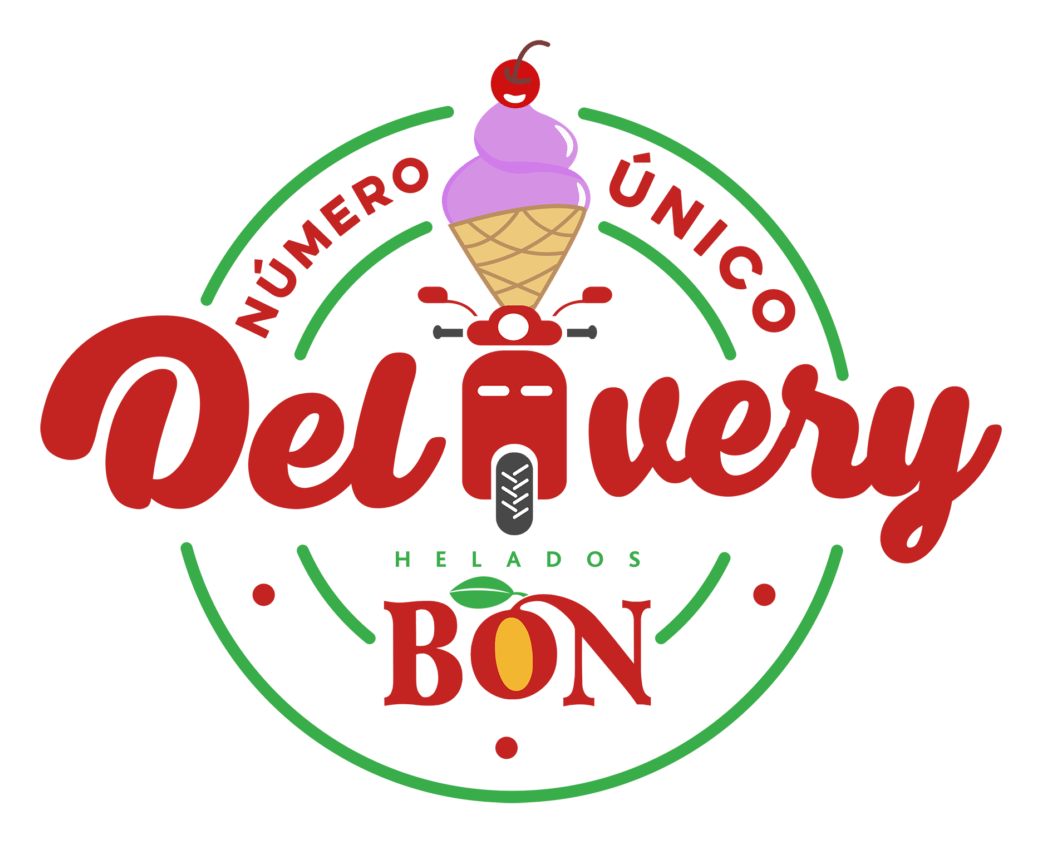 Helados Bon logo on a transparent background