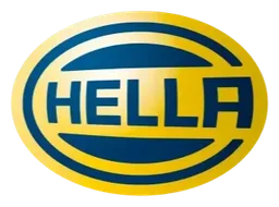 Hella logo, horizontal version, on a transparent background
