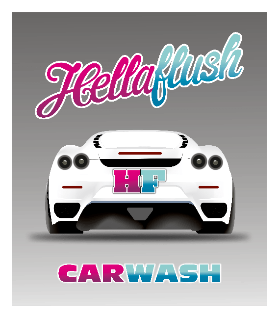 Hellaflush logo, icon version, on a transparent background