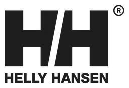 Helly Hansen logo, black version, on a transparent background