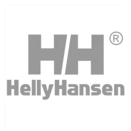 Helly Hansen logo, monochrome version, on a transparent background