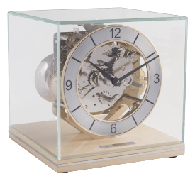 Hermle Clocks logo, white icon version, on a transparent background