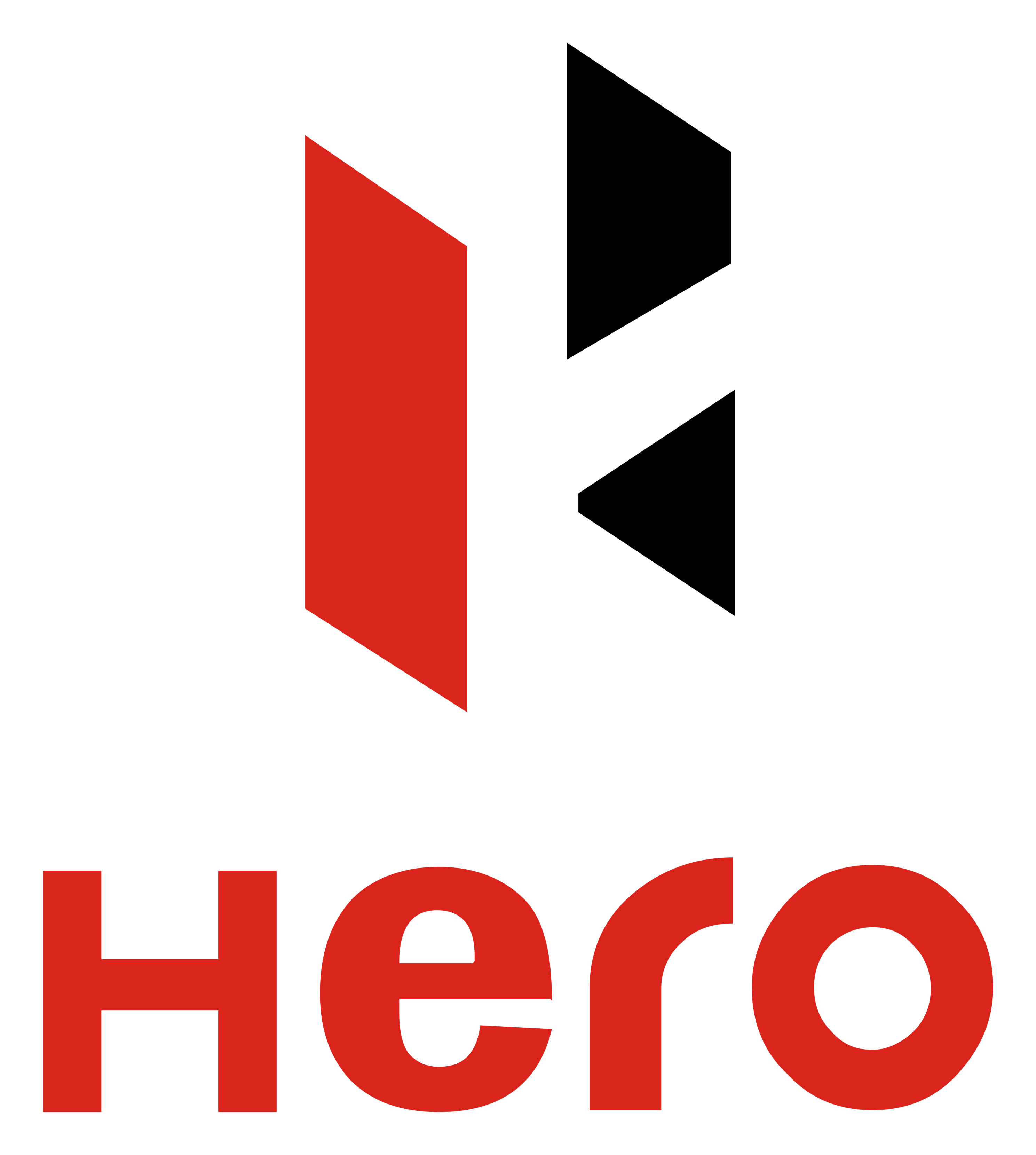 Hero logo on a transparent background